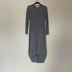 Gap Grey Jersey Maxi Dress
